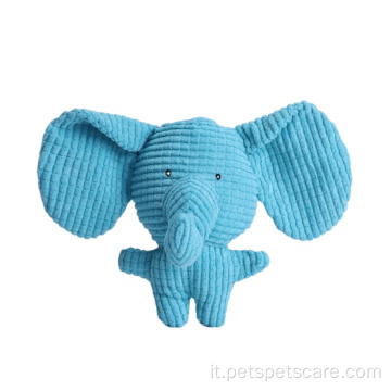 elefante maiale a forma di coniglio farcito cane di peluche cigolante